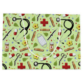 Grand Sac Cadeau Cadeau de santé (Dos)