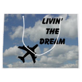 Grand Sac Cadeau Cadeau de vol (Devant)