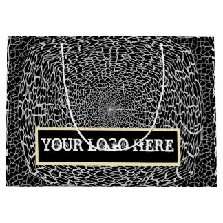 GRAND SAC CADEAU CADEAU OR_ BLACK_SILVER GRAND CADEAU