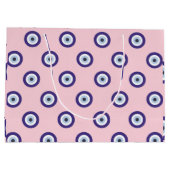 Grand Sac Cadeau Cadeaux Personnalisés avec Motif d'Oeil Maléfique (Dos)