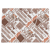 Grand Sac Cadeau Café préféré (Devant)