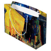 Grand Sac Cadeau Café Terrasse à Night, Vincent van Gogh (Dos Angle)