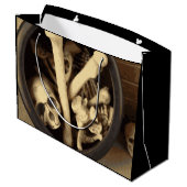 Grand Sac Cadeau Caldron des os. (Dos Angle)