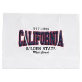 Grand Sac Cadeau Californie 3D (Dos)
