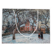 Grand Sac Cadeau Camille Pissarro - Chataigniers a Louvecienne (Dos)