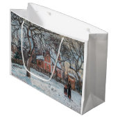 Grand Sac Cadeau Camille Pissarro - Chataigniers a Louvecienne (Devant Angle)