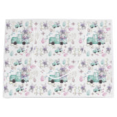 Grand Sac Cadeau Camion Bunny de Pâques (Devant)