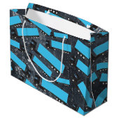 Grand Sac Cadeau Camions de transport semi-remorque (Dos Angle)