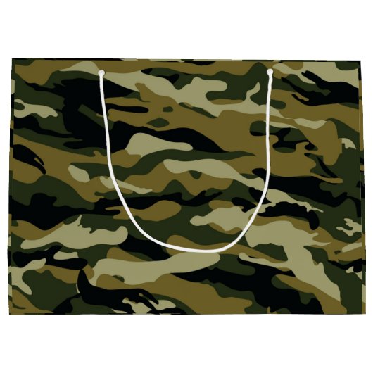 Grand Sac Cadeau Camo (Dos)