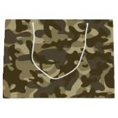 Grand Sac Cadeau Camouflage central (Devant)