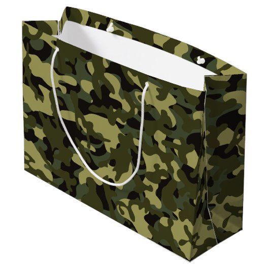 Grand Sac Cadeau Camouflage Euro Spring (Dos Angle)