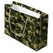 Grand Sac Cadeau Camouflage Euro Spring (Devant Angle)