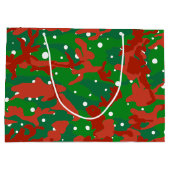 Grand Sac Cadeau Camouflage Haus De Camo Xmas (Dos)