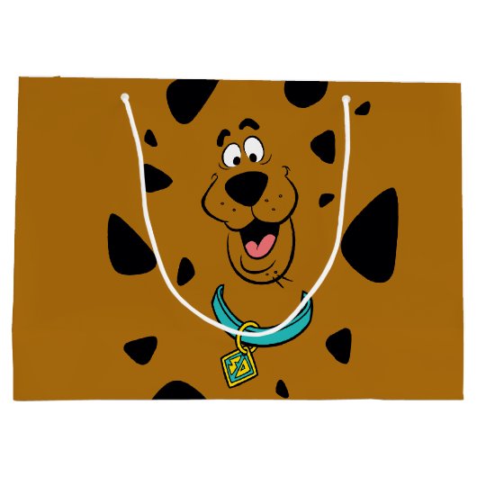 Grand Sac Cadeau Camouflage Scooby-Doo (Dos)