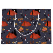 Grand Sac Cadeau Camping Extérieur Aventure Été Feu de camp (Devant)
