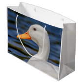 Grand Sac Cadeau Canard blanc (Dos Angle)