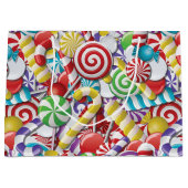 Grand Sac Cadeau Candyland (Devant)