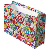 Grand Sac Cadeau Candyland (Devant Angle)