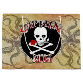 Grand Sac Cadeau Capitaine Maman - Embracé par Deep Deep (Devant)