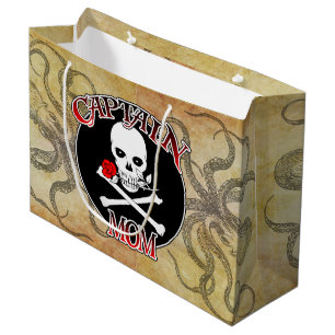 Grand Sac Cadeau Capitaine Maman - Embracé par Deep Deep
