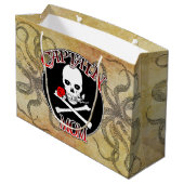 Grand Sac Cadeau Capitaine Maman - Embracé par Deep Deep (Dos Angle)