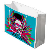 Grand Sac Cadeau capoeira (Devant Angle)