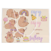 Grand Sac Cadeau Capy capy birthday (Dos)