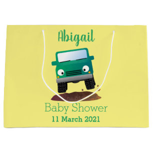 Grand Sac Cadeau Caricature de voiture 4 X4 hors route
