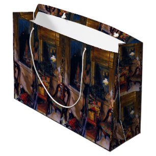 Grand Sac Cadeau Carl Larsson Vintage Le Coin Jouets