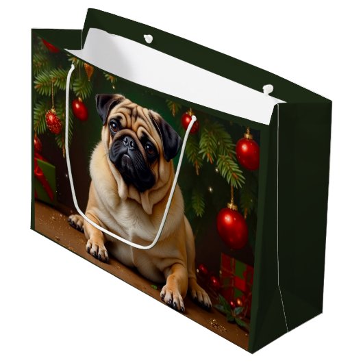 Grand Sac Cadeau Carlin (Devant Angle)