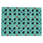 Grand Sac Cadeau Carlin d'ombre (Dos)