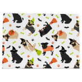 Grand Sac Cadeau Carlin Halloween (Dos)