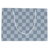 Grand Sac Cadeau Carton bleu Dusty (Dos)