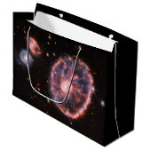 Grand Sac Cadeau Cartwheel Galaxy, James Webb Télescope Spatial (Devant Angle)