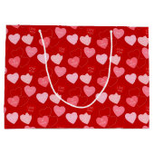 Grand Sac Cadeau Cascade Candy Heart (Dos)