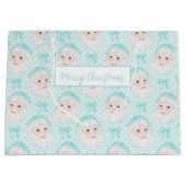 Grand Sac Cadeau Casquette rose de la menthe de la pointe de la poi (Devant)