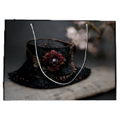 Grand Sac Cadeau Casquette victorien (Dos)