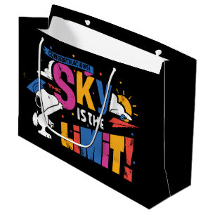 Grand Sac Cadeau Casse-noisettes Snoopy Sky Is The Limit Diplômé