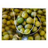 Grand Sac Cadeau Castelvetrano Olives vertes douces (Dos)