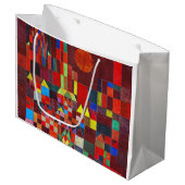 Grand Sac Cadeau Castle and Sun, Paul Klee (Devant Angle)