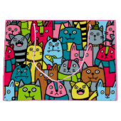 Grand Sac Cadeau Cat et kitten (Devant)