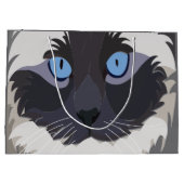 Grand Sac Cadeau Cat Ragdoll Blue Eyes Kitty (Dos)