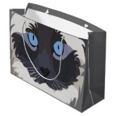 Grand Sac Cadeau Cat Ragdoll Blue Eyes Kitty (Dos Angle)