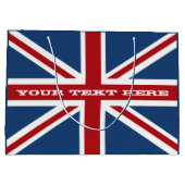 Grand Sac Cadeau Célébration de drapeau d'Union Jack (Dos)