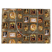 Grand Sac Cadeau Célèbre Art Cadre Renaissance (Dos)
