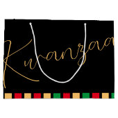 Grand Sac Cadeau Célébrer Kwanzaa (Dos)