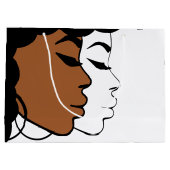 Grand Sac Cadeau Célébrer la noirceur (Dos)