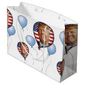 Grand Sac Cadeau Célébrez avec l'atout (Dos Angle)