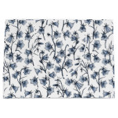 Grand Sac Cadeau Cellules bleues, Cloches, Bellflowers (Devant)