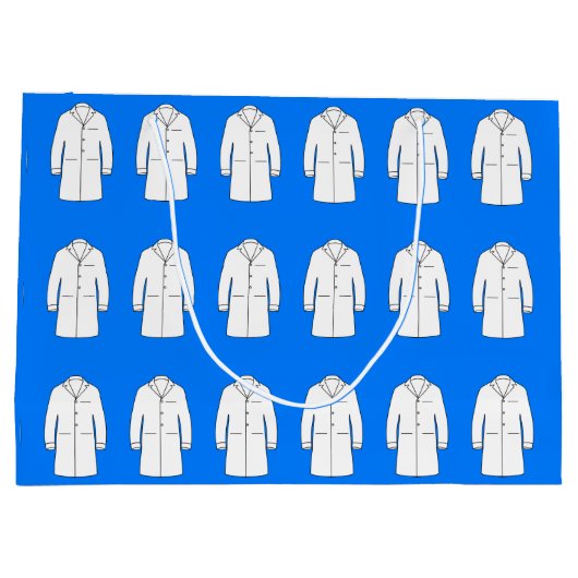 Grand Sac Cadeau Cérémonie de blouse blanche Médecin (Dos)